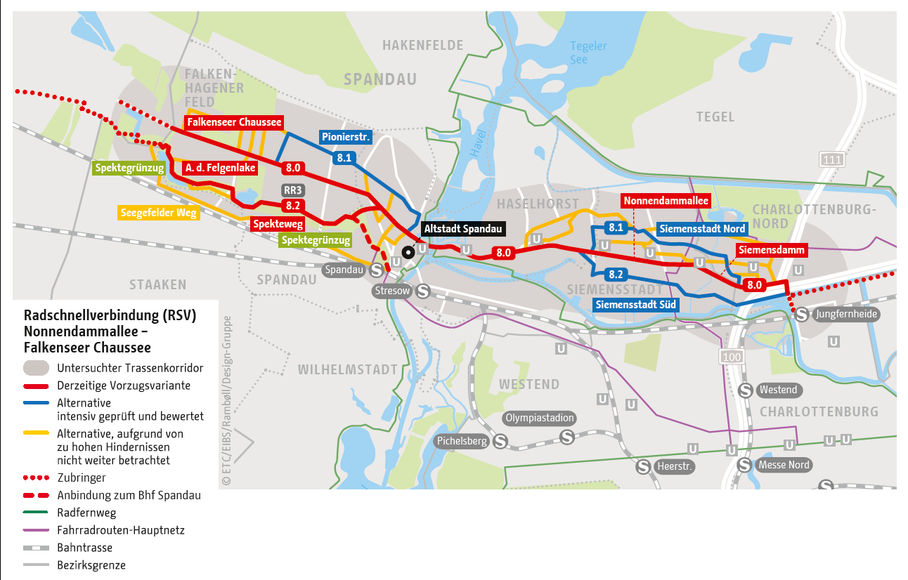 Mit Radschnellverbindungen Schneller Ins Berliner Zentrum – InfraVelo ...