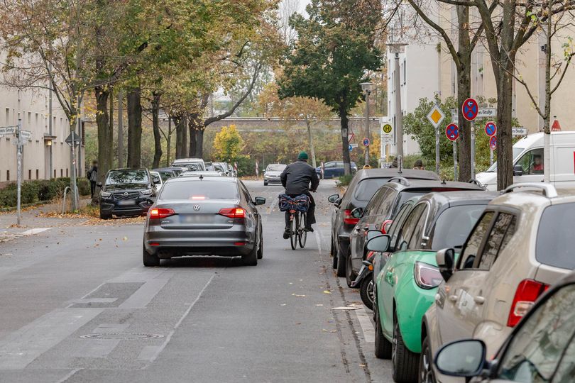 Straßenverkehr in der Radickestraße